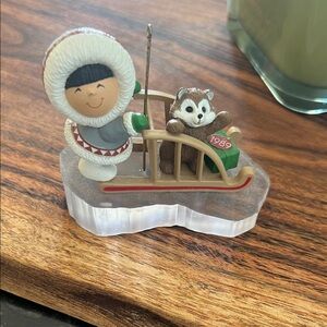 Vintage 1989 Hallmark Holiday Ornament Frosty Friends #10